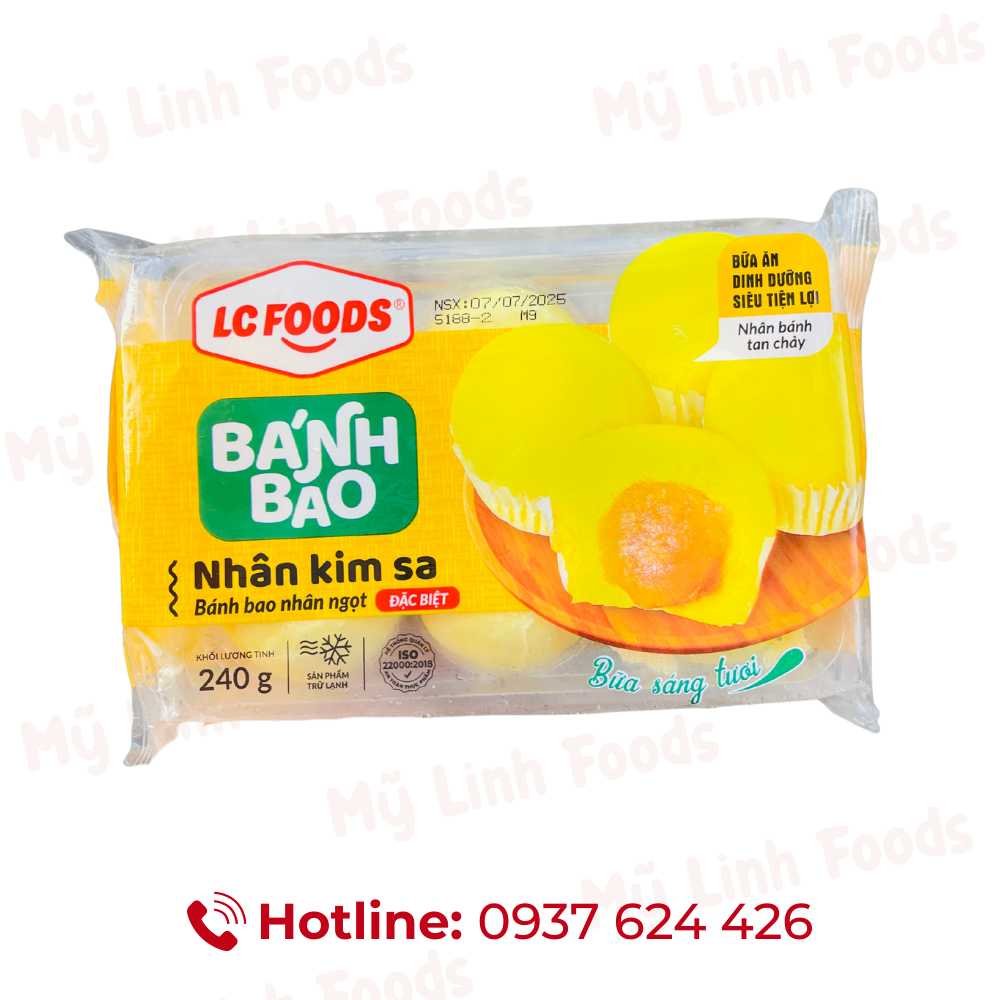 Bánh Bao Nhân Kim Sa LC 240G 6C