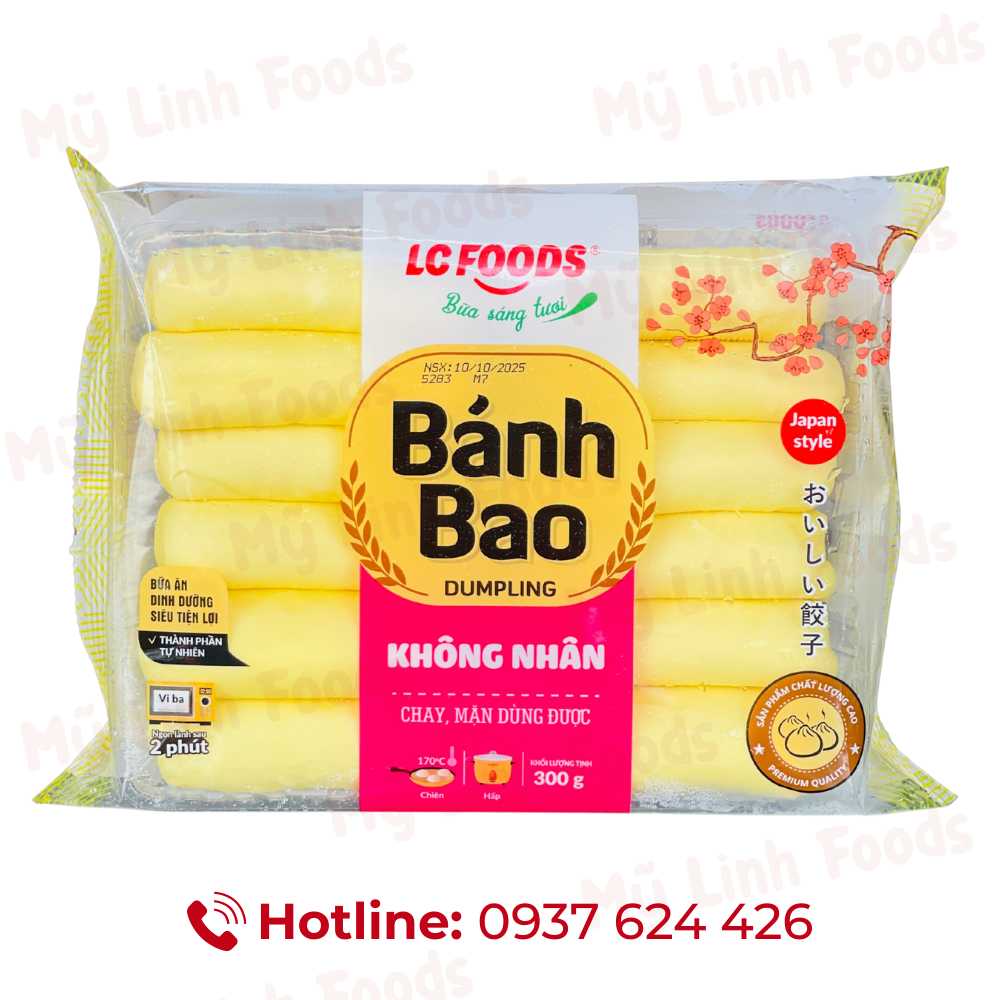 Bánh Bao Không Nhân Vàng LC 300G 12C