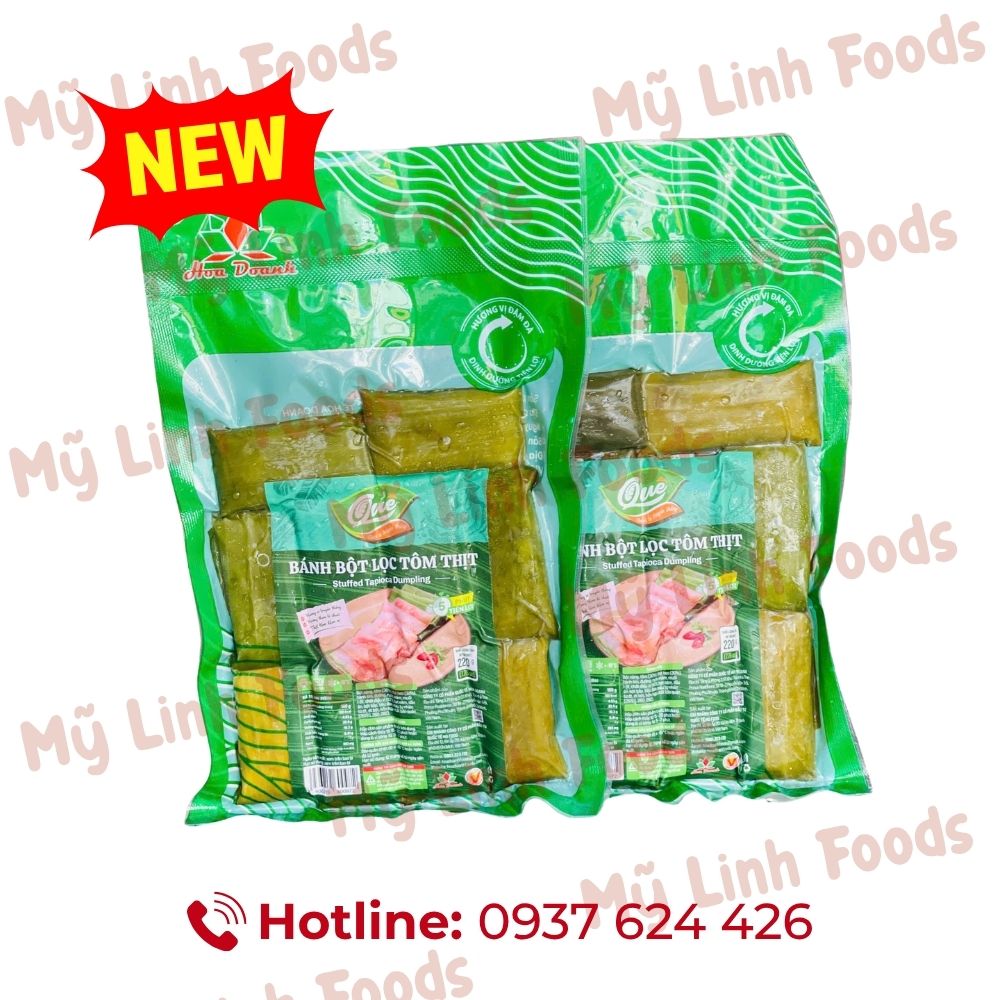 Bánh Bột Lọc Tôm Thịt Hoa Doanh 10 Cái 220g