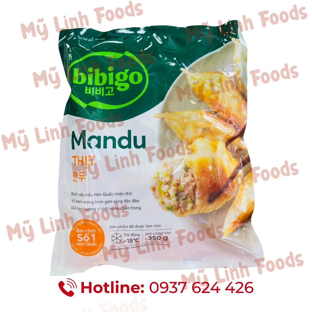 Bánh Xếp Mandu Nhân Thịt Cầu Tre 350g