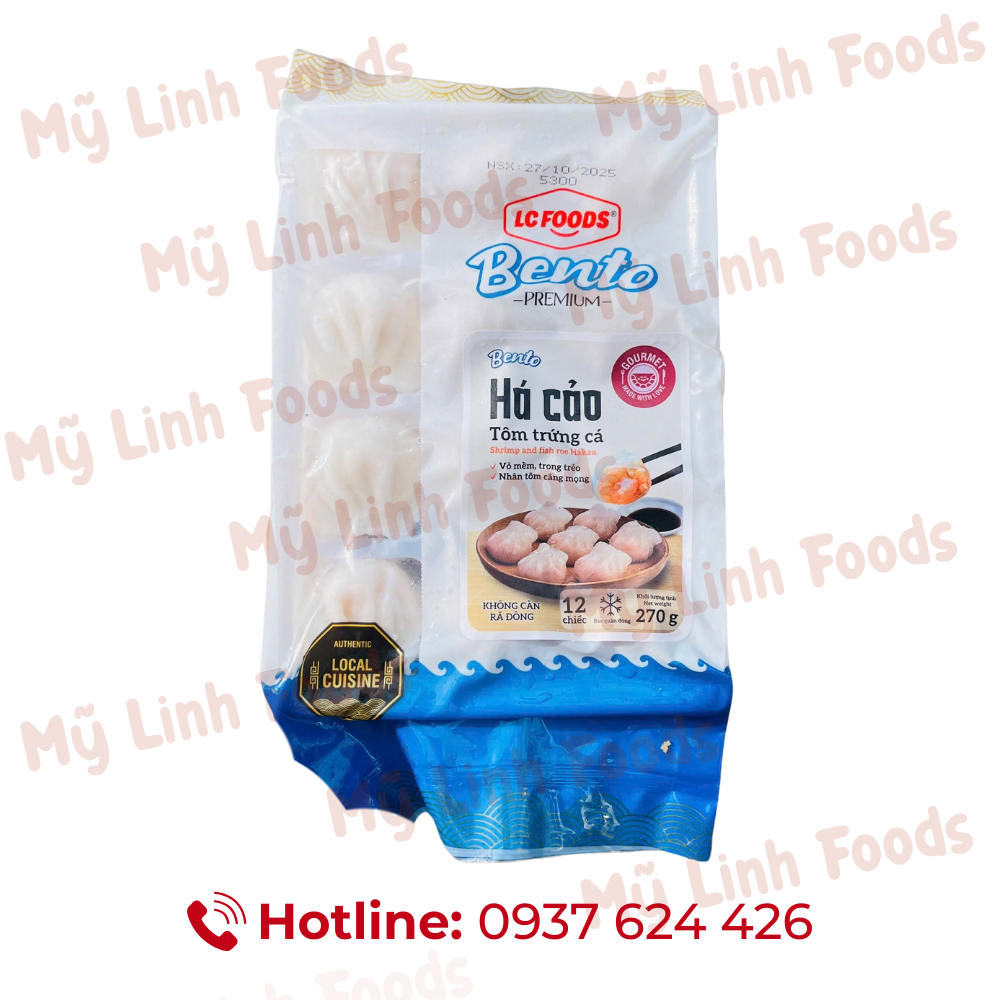 Bento Há Cảo Tôm Trứng Cá LC 270g