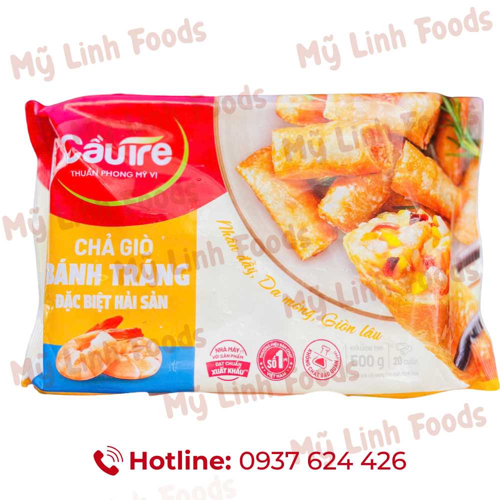 Chả Giò Đặc Biệt Hải Sản Cầu Tre 500G