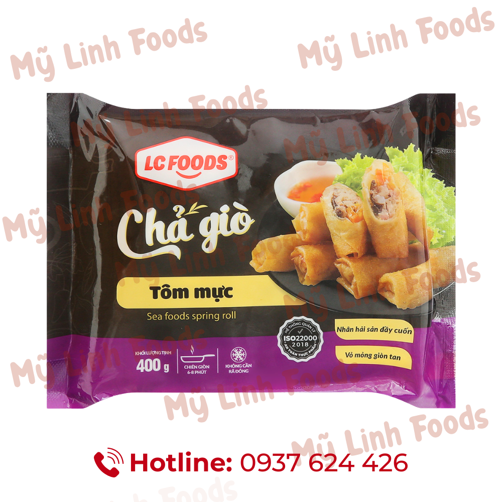 Chả Giò Tôm Mực LC 400G