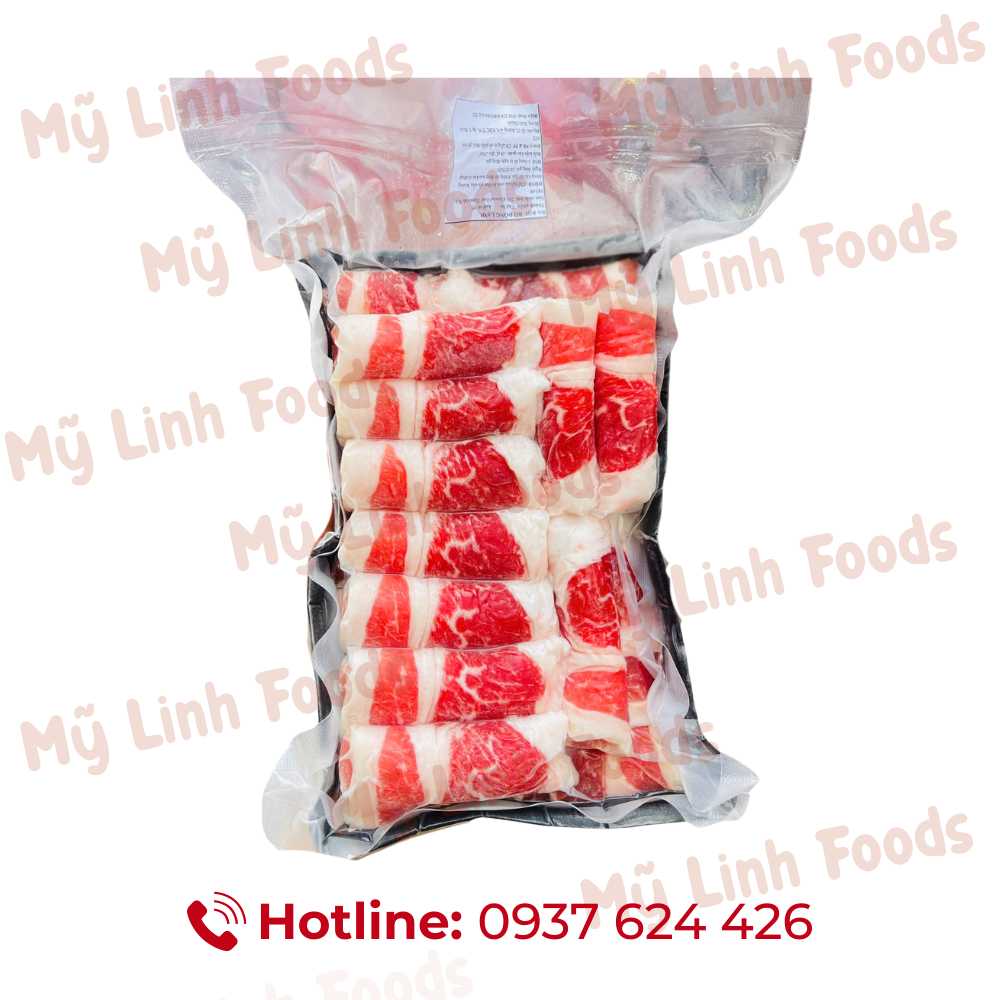 Ba Chỉ Bò Mỹ Cuộn 500G