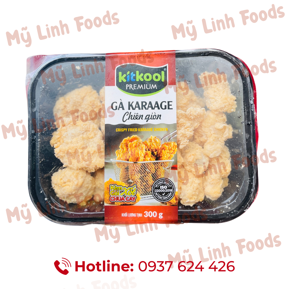 Gà Karaage Chiên Giòn Kitkool Hộp 300g