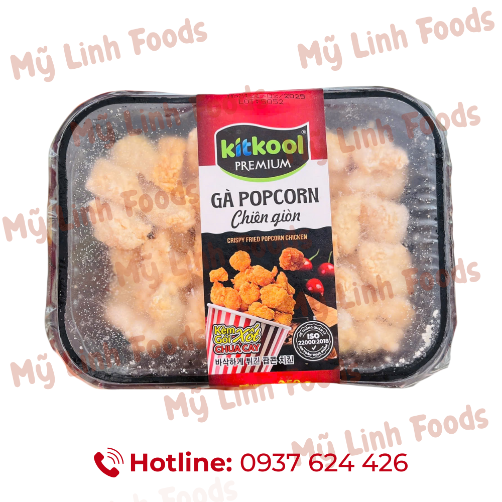 Gà Popcorn Kitkool Hộp 350G