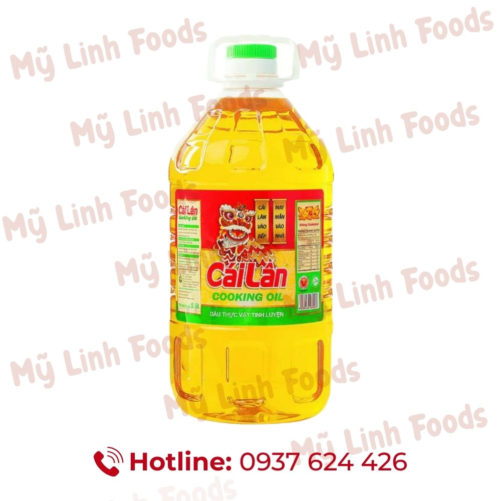Dầu Ăn Cái Lân Can 5 Lít