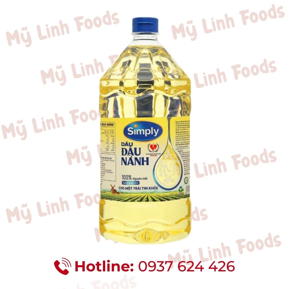 Dầu Đậu Nành Simply Bình 2 Lit