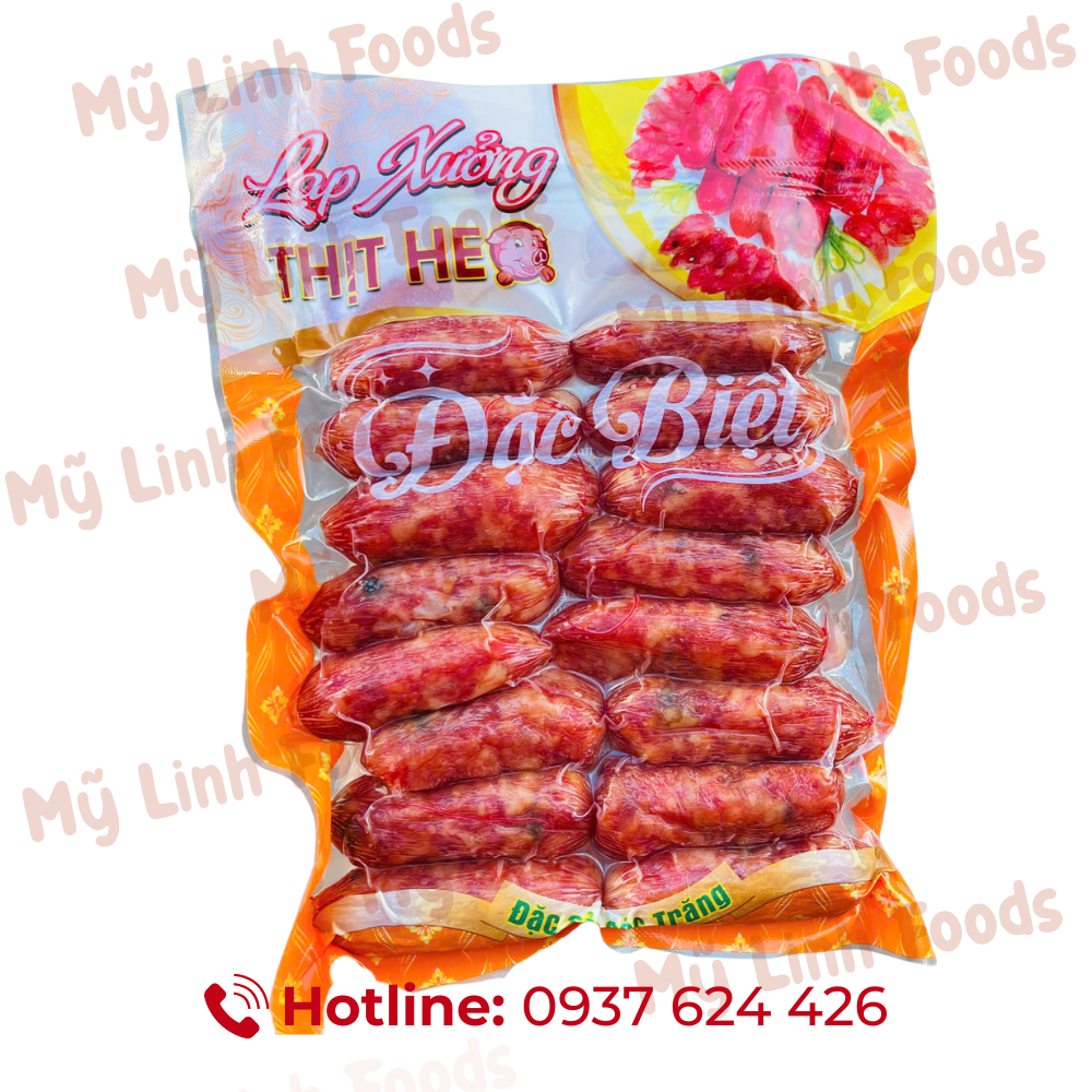 Lạp Xưởng Heo Tiêu Đặc Biệt Sóc Trăng 500g