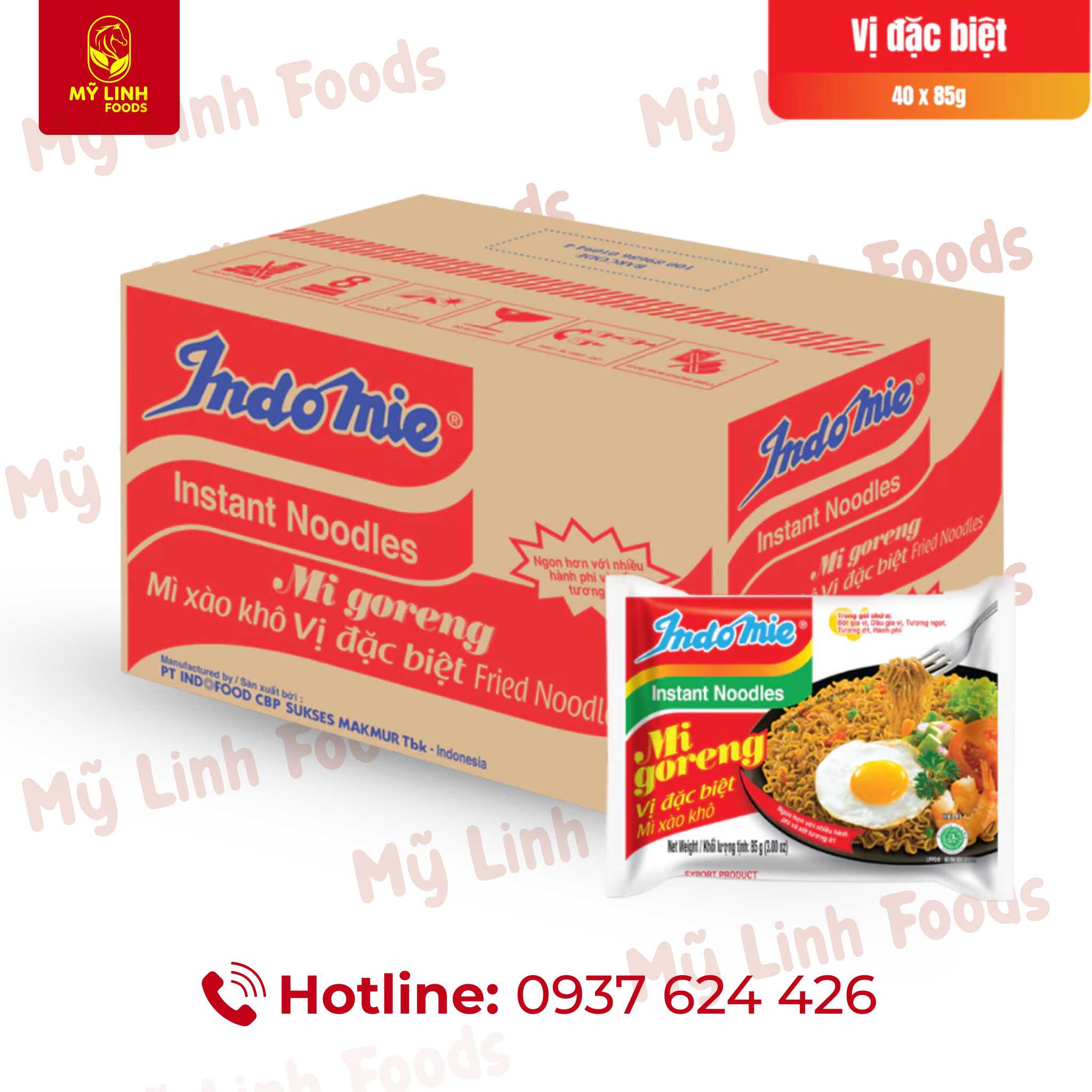 Mì Indomie Vị Đặc Biệt Trứng 