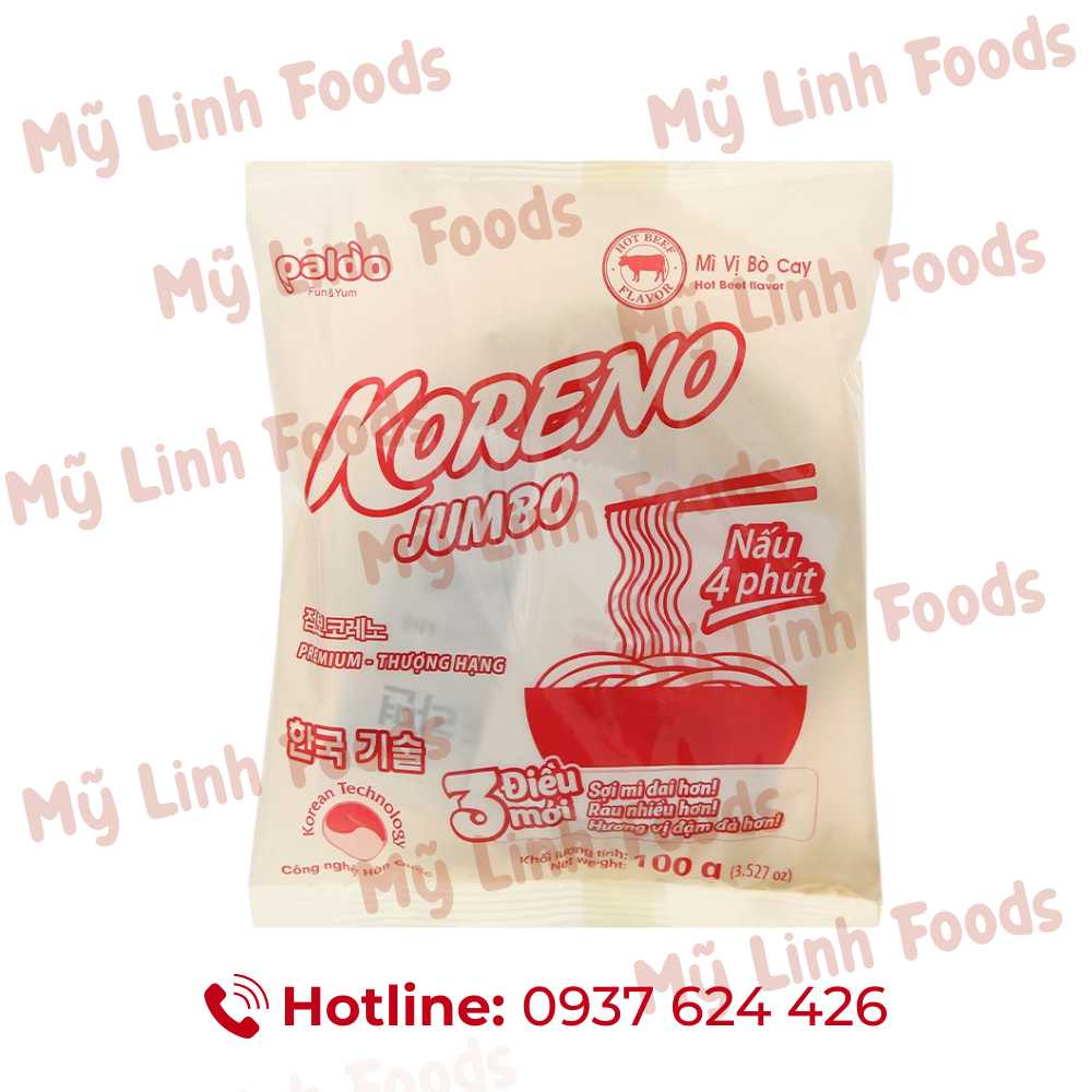 Mì Lẩu Vị Bò Jumbo 
