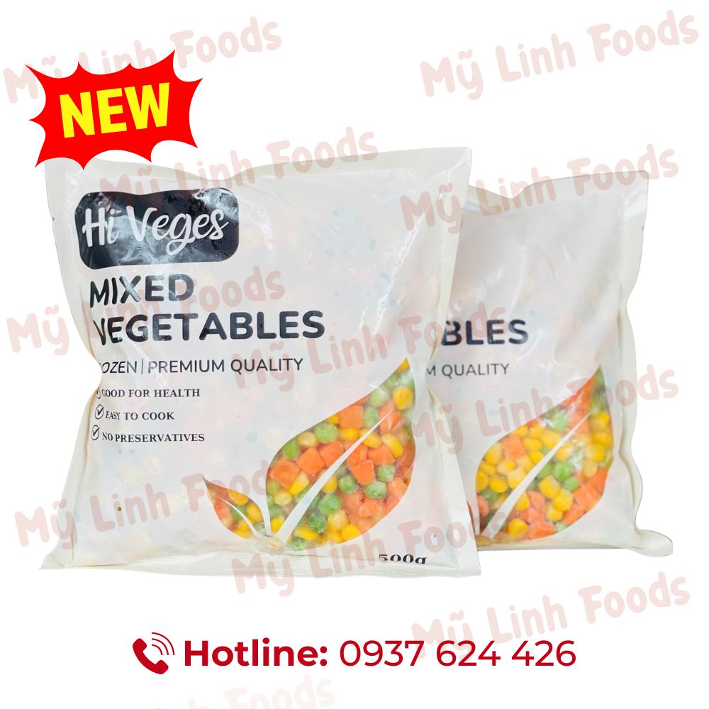 Rau Củ Hỗn Hợp Hi Vegest 500g