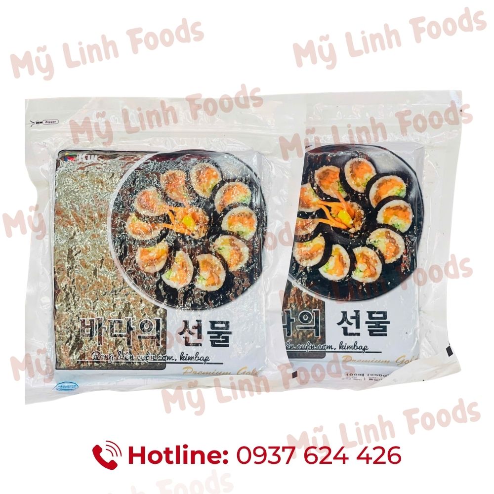 Rong Biển Lá K-Wook 100 Lá 250g