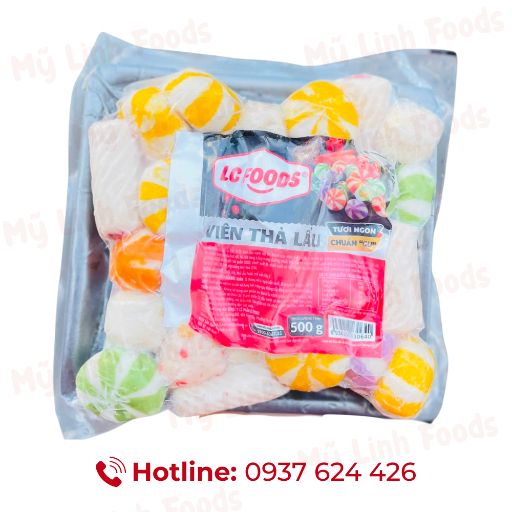 Combo Thả Lẩu LC Foods 500G (Khay Đen)
