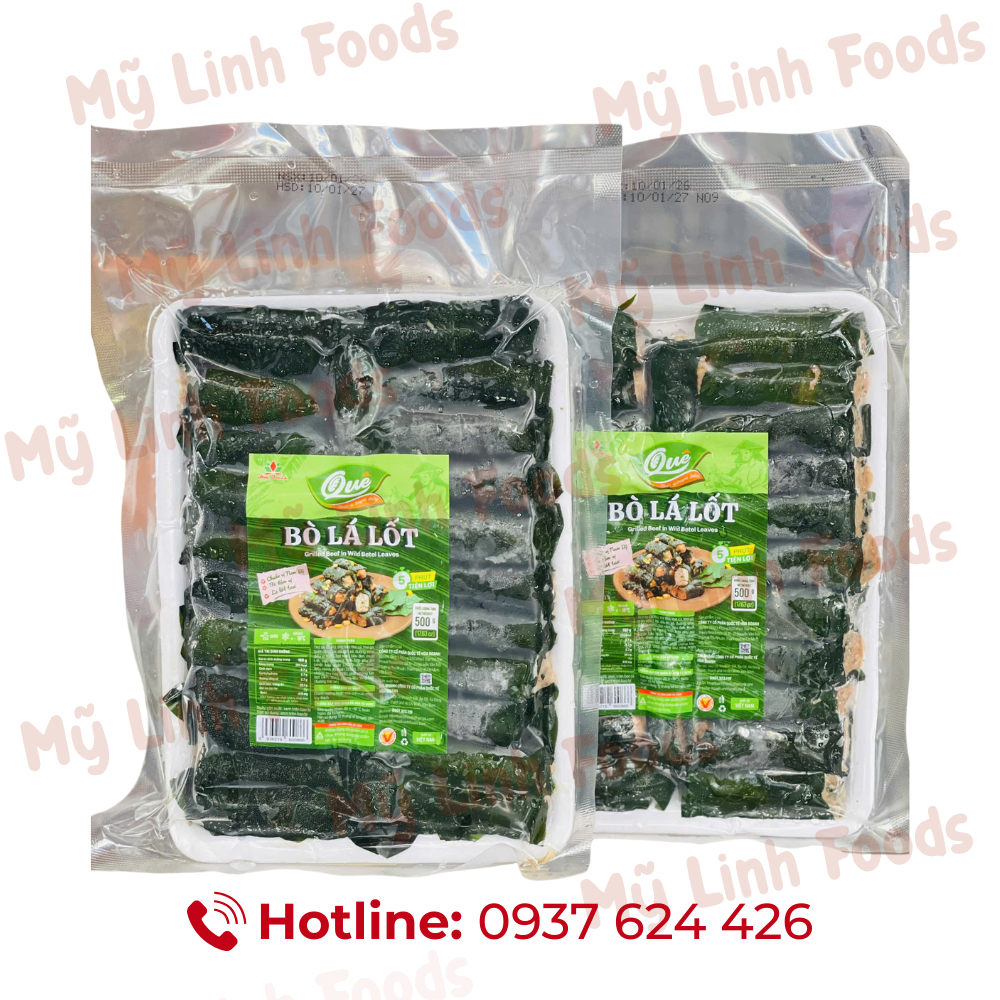 Bò Lá Lốt Lá Ngoài Hoa Doanh 500g