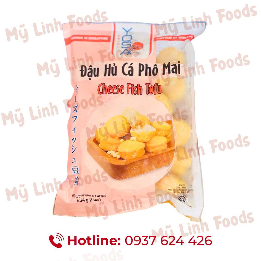 Đậu Hủ Cá Phô Mai Yosa 454G