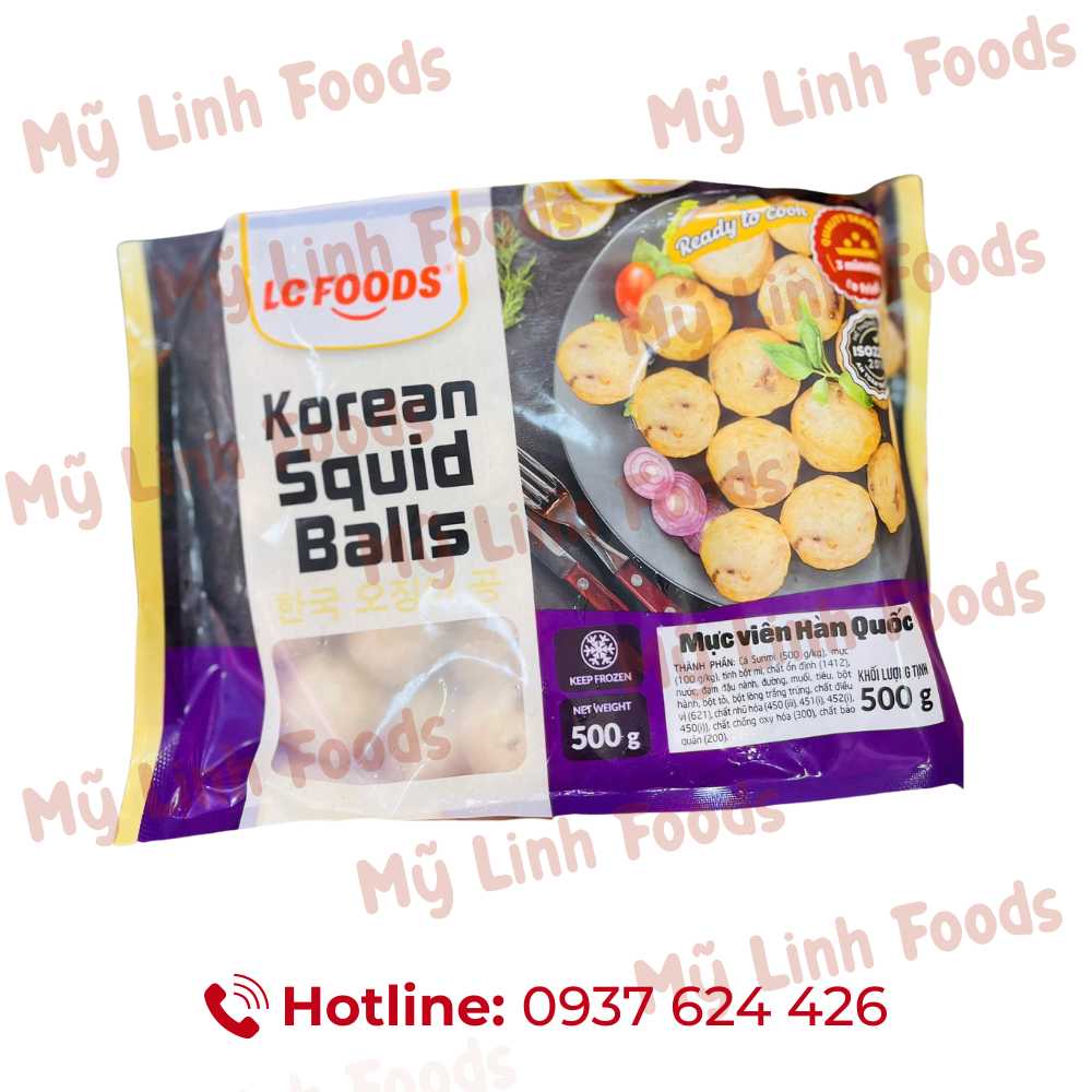 Mực Viên Hàn Quốc LC 500G