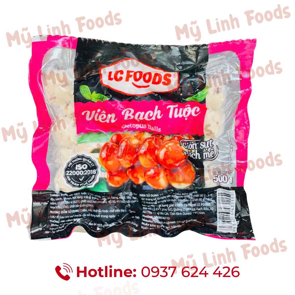 Viên Bạch Tuộc LC 500G