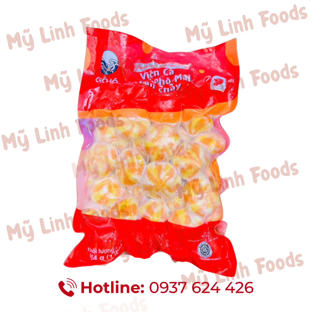 Viên Cá Nhân Phô Mai Chảy Chojo 454g