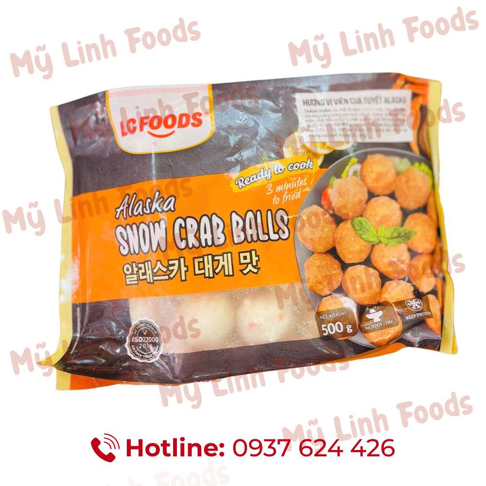 Viên Cua Tuyết Alaska LC 500G