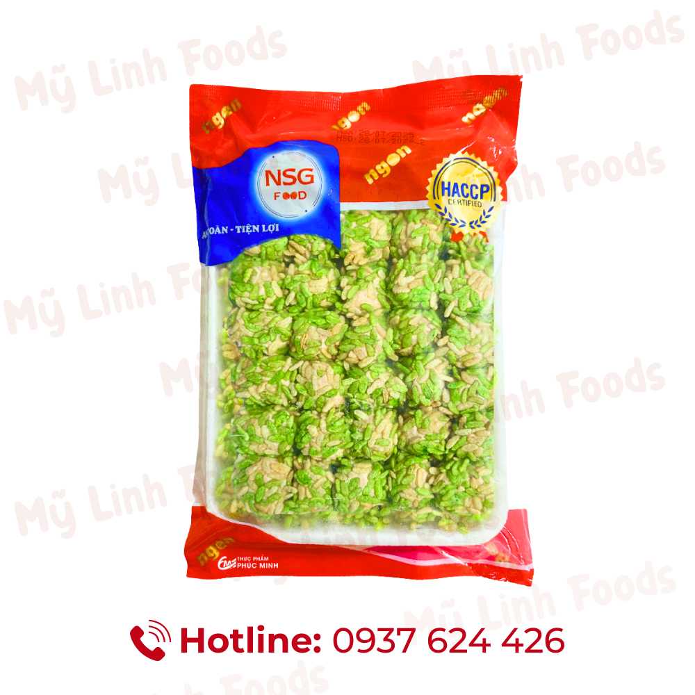 Hải Sản Tẩm Cốm Xanh O Ngon 500G