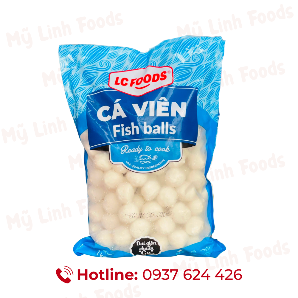 Cá viên LC Foods 1kg (160v) 