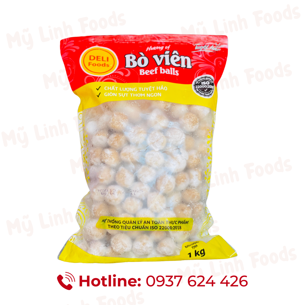 Bò Viên LC 1KG 160v Viên Lớn