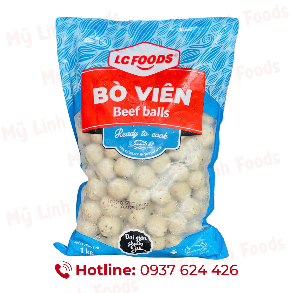 Bò Viên LC Foods 1KG ( 160 VIÊN )