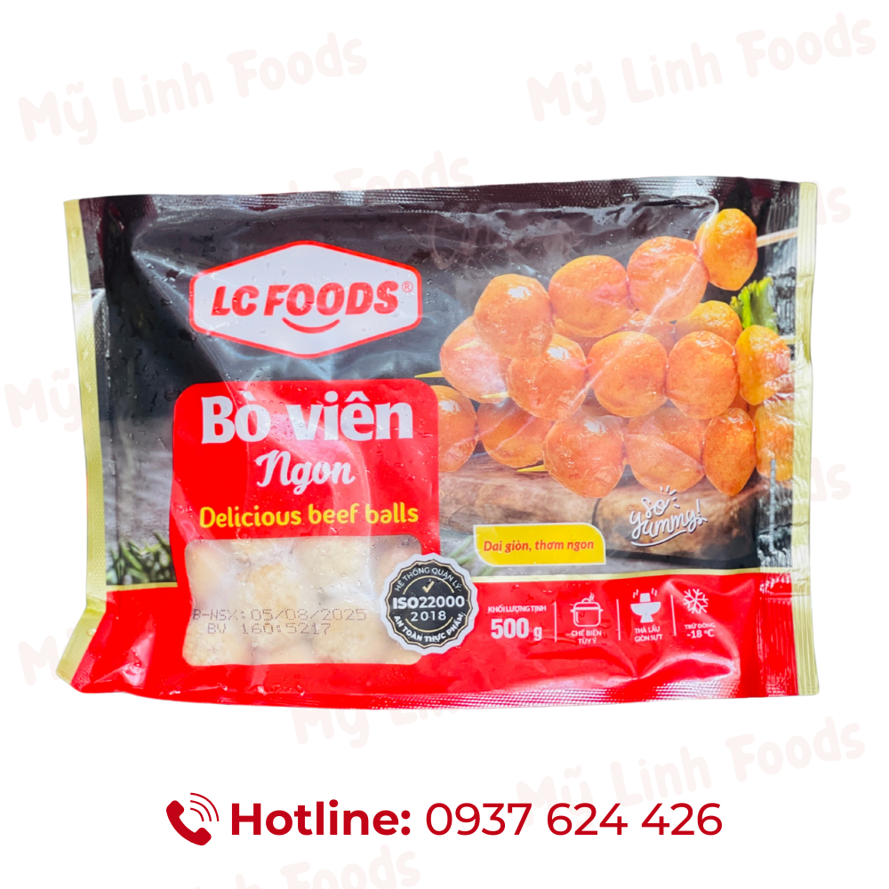 Bò Viên Ngon LC 500G 80V