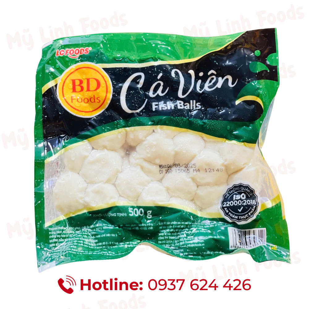 Cá Viên BD 500G 80V