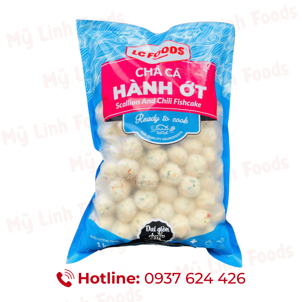 Cá Viên Hành Ớt LC Foods 1KG 160V 