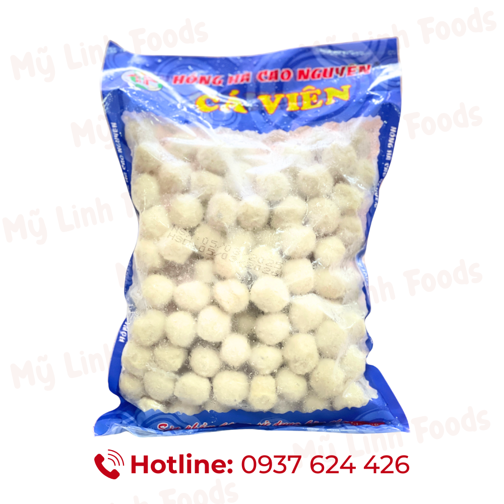 Cá Viên Hồng Hà 1Kg ( 160v ) Viên Lớn 
