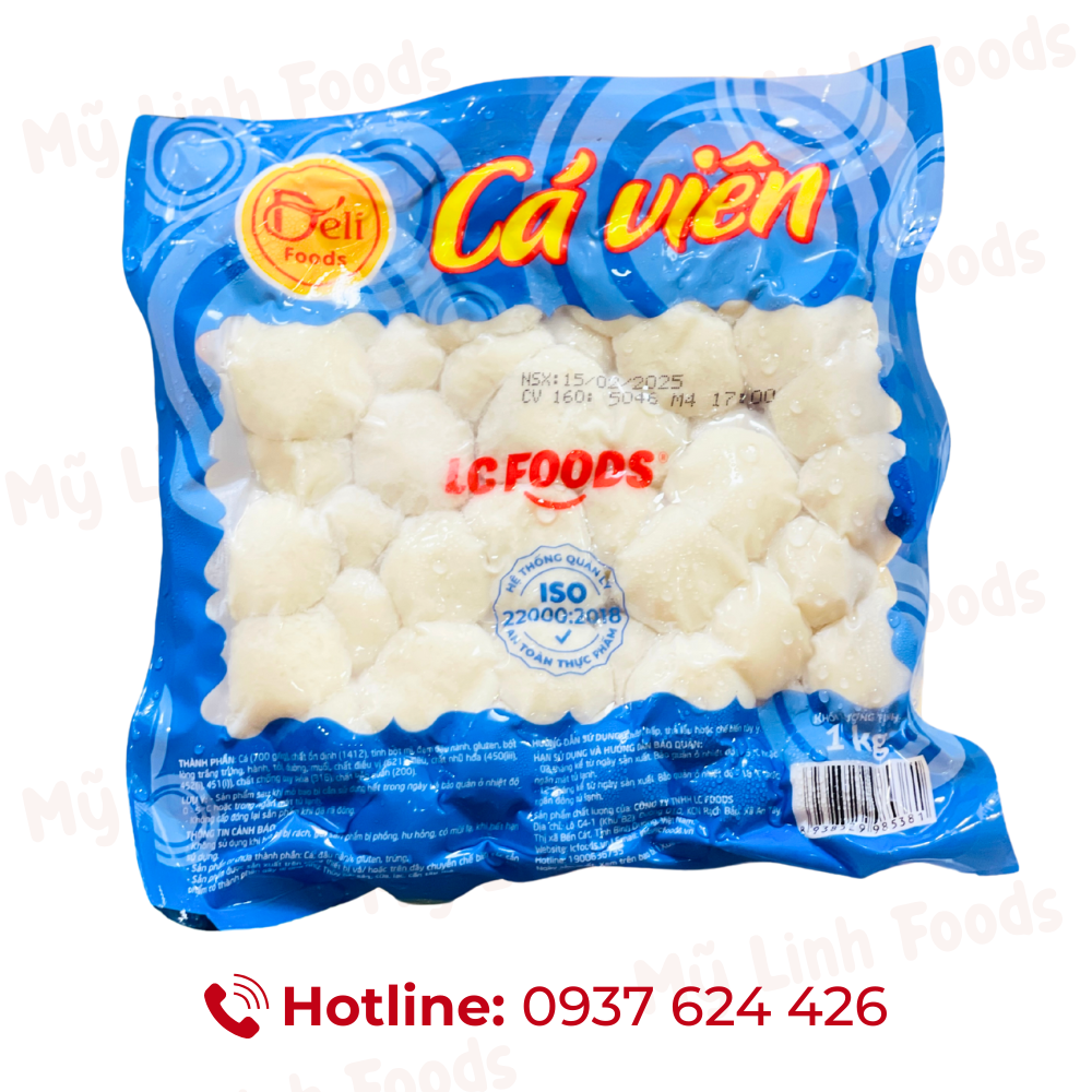 Cá Viên LC 1KG 160V Viên Nhỏ