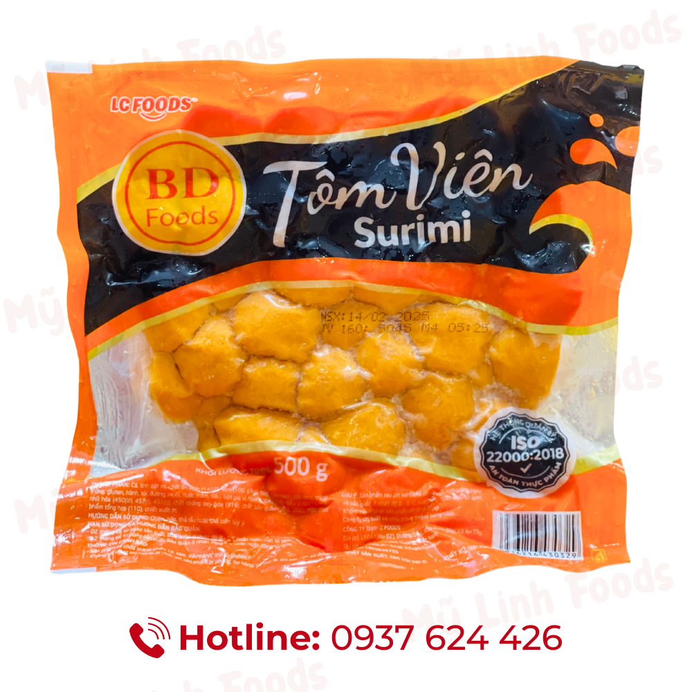 Tôm Viên BD 500G/80V