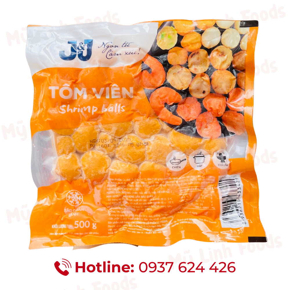 Tôm Viên J&J Kitkool 500G/80V