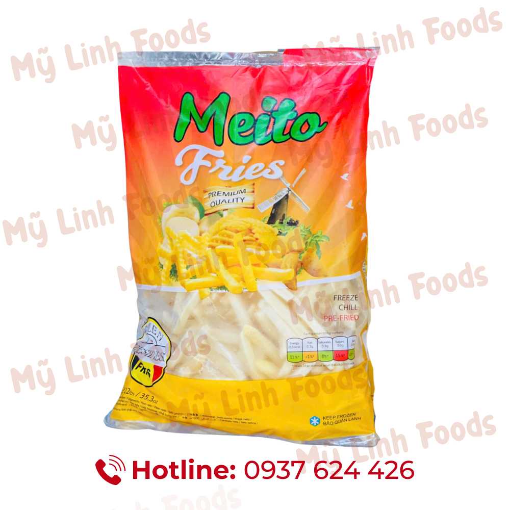 Khoai Tây Bỉ Meito Cọng Nhỏ 7MM 1Kg