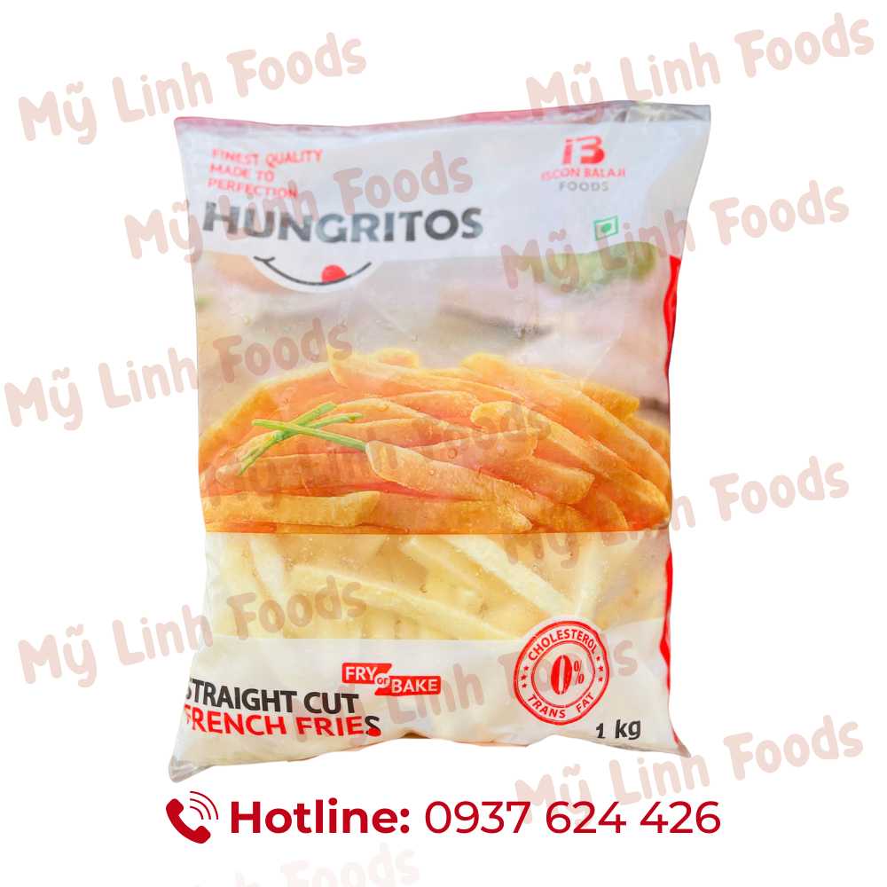 Khoai Tây Hungritos Cọng Lớn 10mm 1Kg