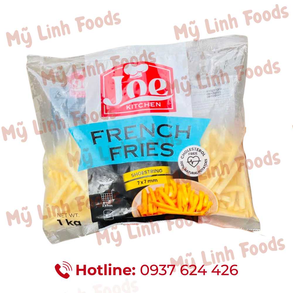 Khoai Tây Joe Cọng nhỏ 7mm 1Kg