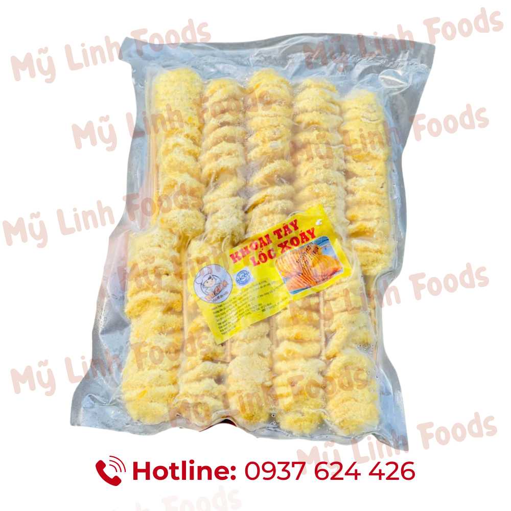 Khoai Tây Lốc Xoáy DR GIÒN 10 Cây 1Kg