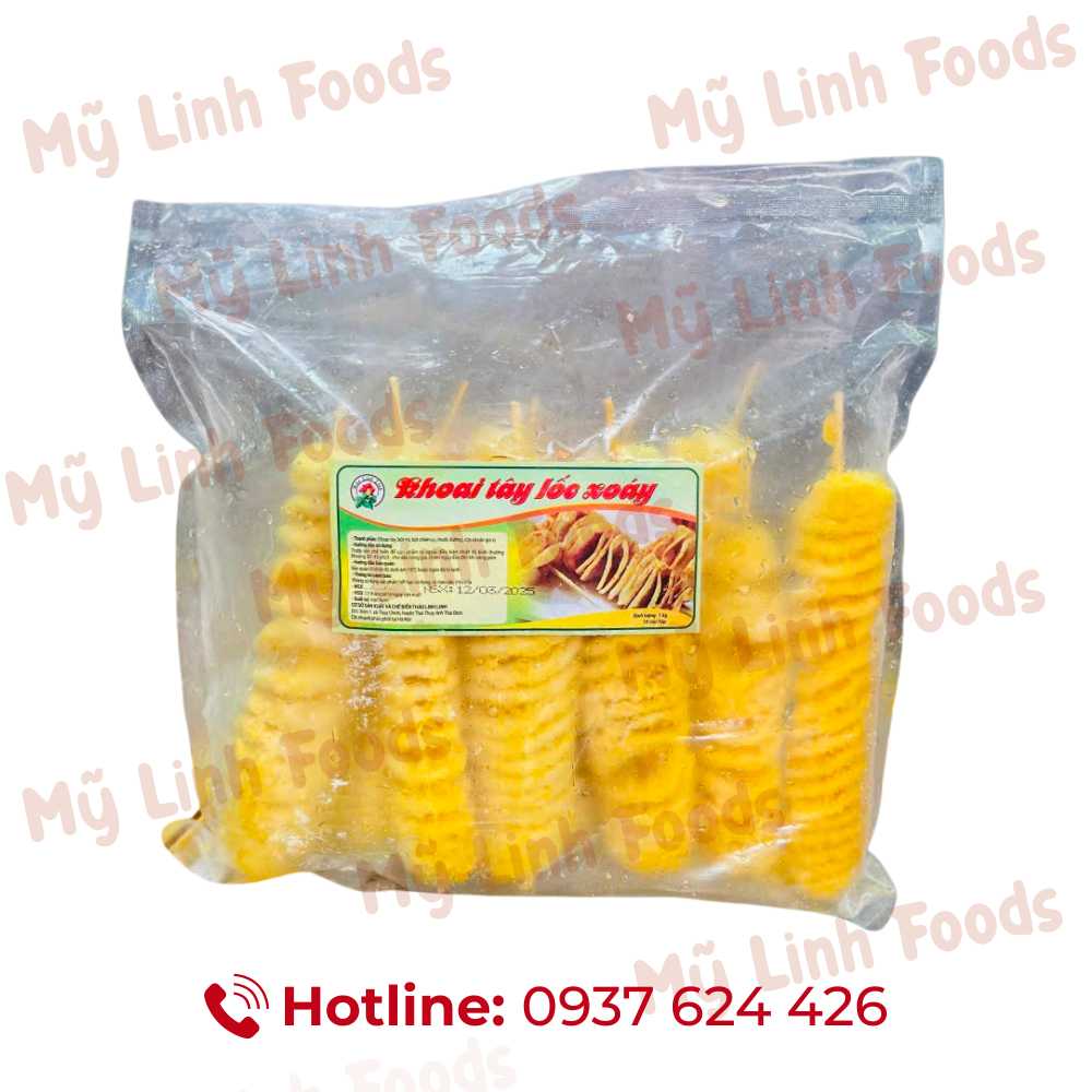 Khoai Tây Lốc Xoáy Mr Ben 1Kg 10 cây