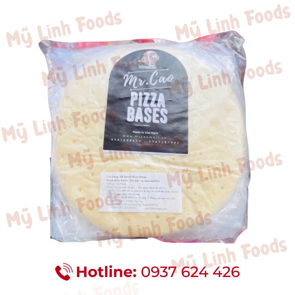 Đế Bánh Pizza Size 16cm Set 2 cái