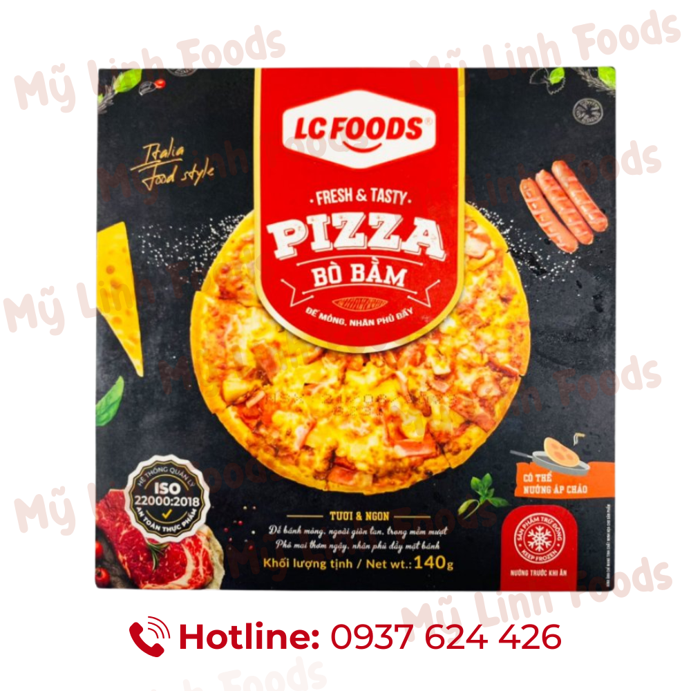 Pizza Bò Bằm LC 140G