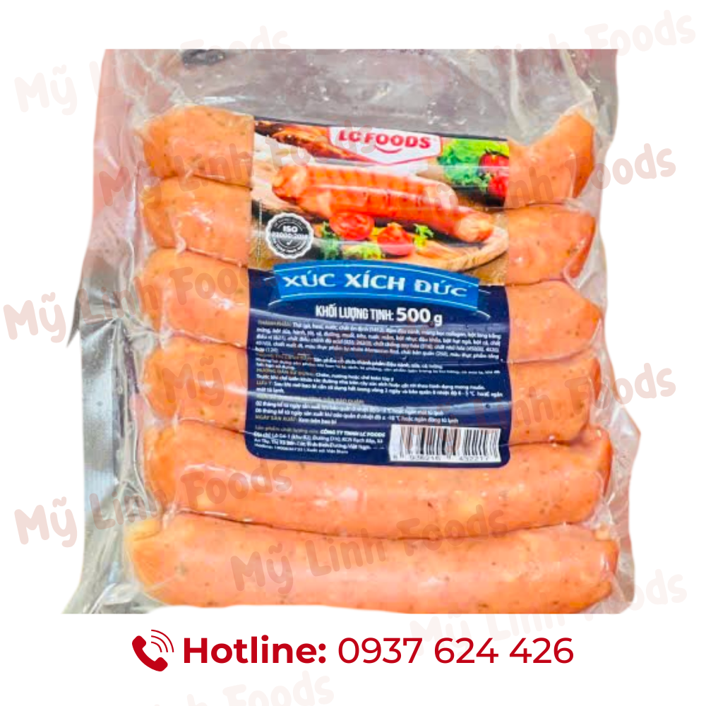 Xúc Xích Đức Cong LC 500G 6C