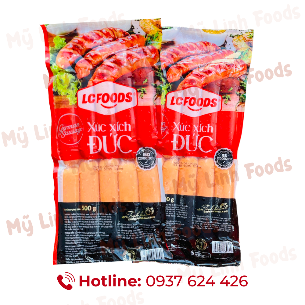 Xúc Xích Đức LC 500G 10C