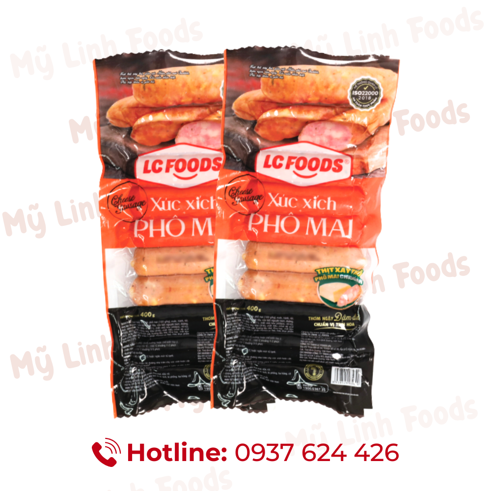 Xúc Xích Phô Mai Lc 400G 8C