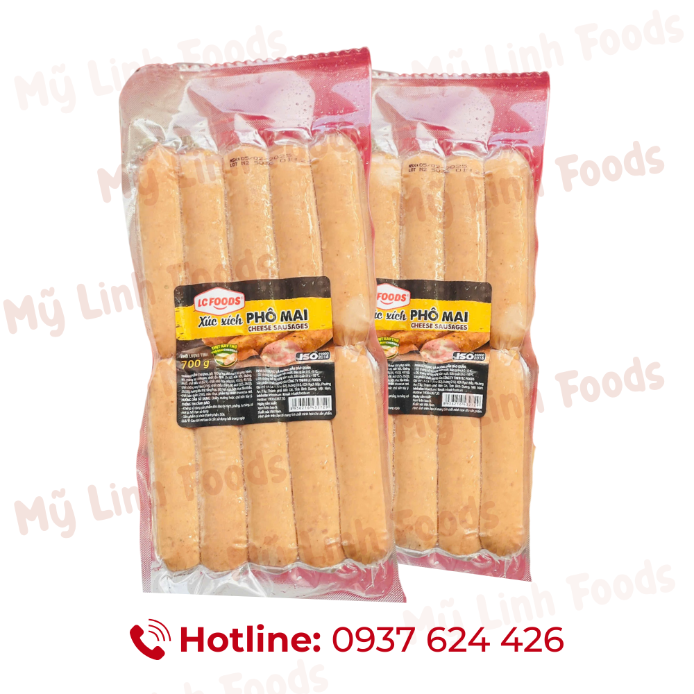 Xúc Xích Phô Mai LC 700G 10C