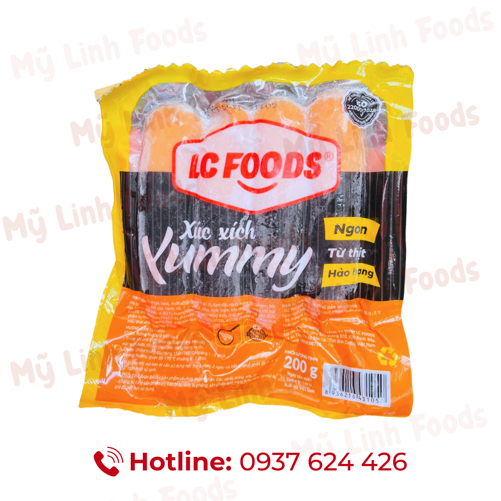Xúc Xích Yummy LC 200G 4C