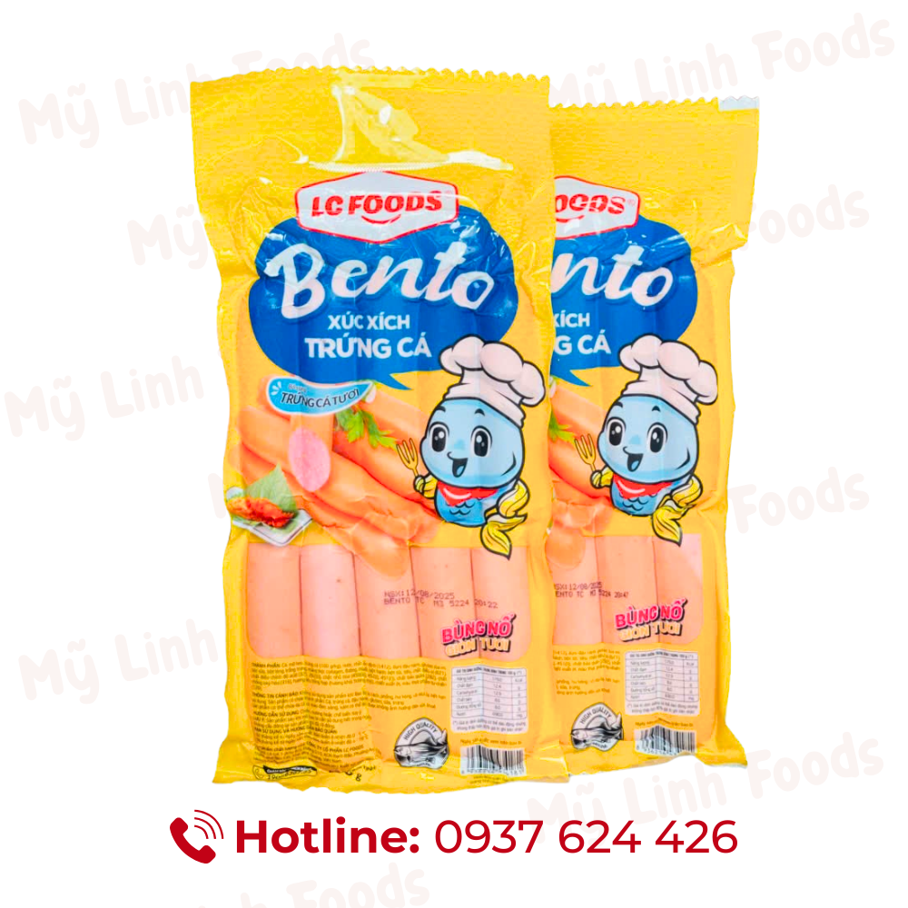 Xúc Xích Trứng Cá Bento LC 500G