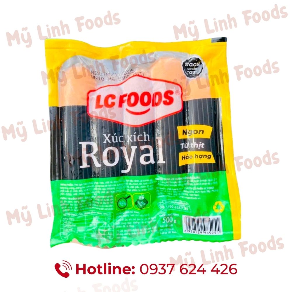 Xúc Xích Royal LC 10 Cây 500g