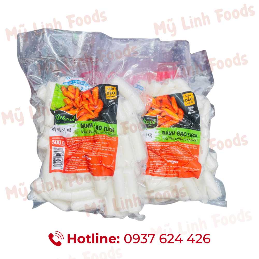 Bánh Gạo Tươi HQ Tokpokki Kitkool 500G